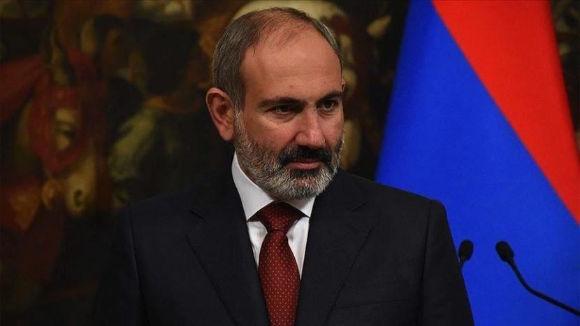 PM Armenia Bertanggung Jawab atas Kekalahan Nagorno-Karabakh. Perdana Menteri Armenia Nikol Pashinyan 