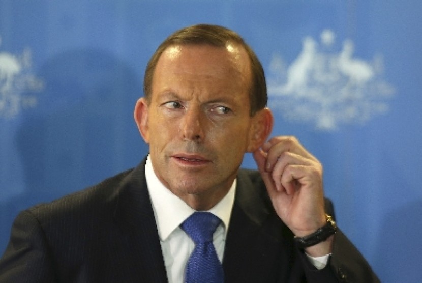 Perdana Menteri Australia, Tony Abbott.