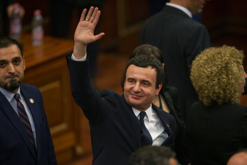 Perdana Menteri baru Kosovo, Albin Kurti
