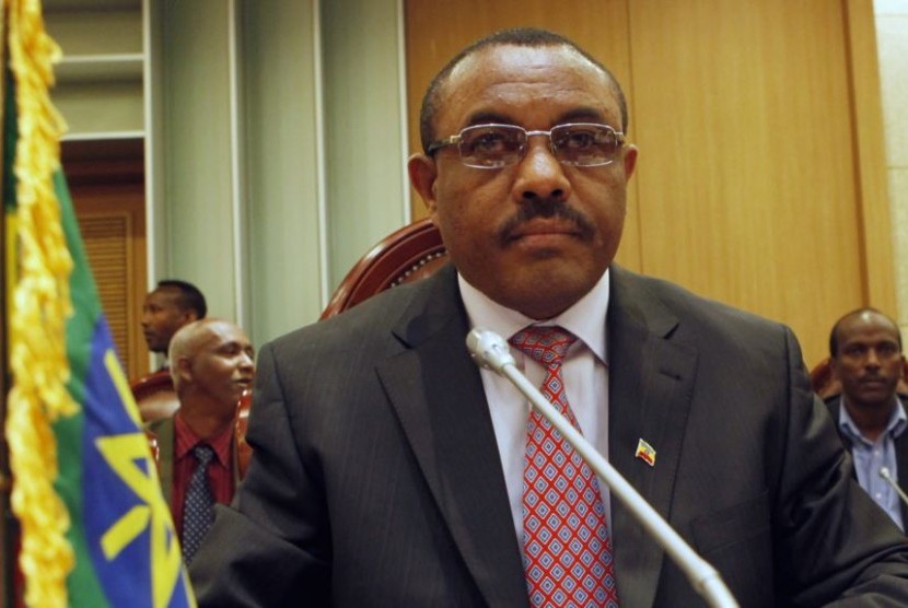 Perdana Menteri Ethiopia Hailemariam Desalegn 