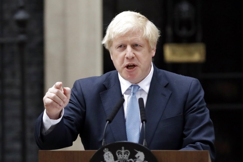 Perdana Menteri Inggris Boris Johnson  dan Kanselir Jerman Angela Merkel mengutuk penangkapan Duta Besar Inggris untuk Iran. Penangkapan Duta Besar Inggris untuk Iran dituduh melanggar hukum internasional. Ilustrasi.