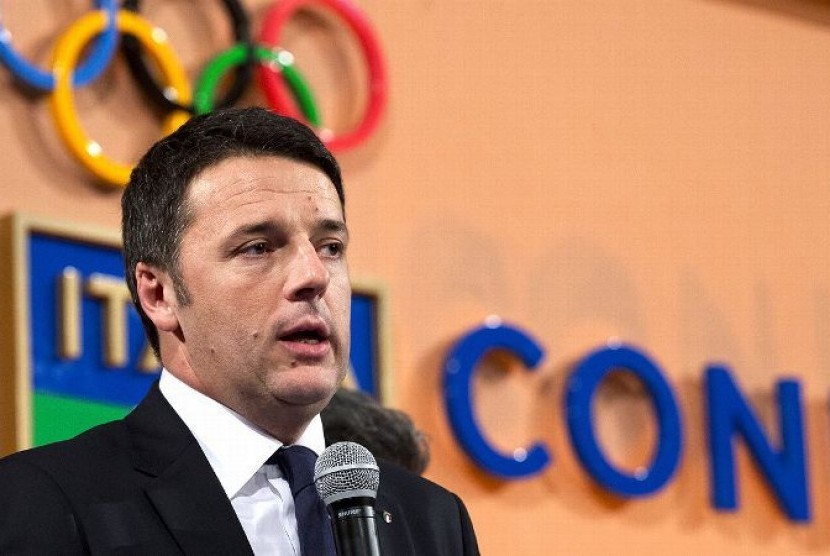 Perdana Menteri Italia, Matteo Renzi.
