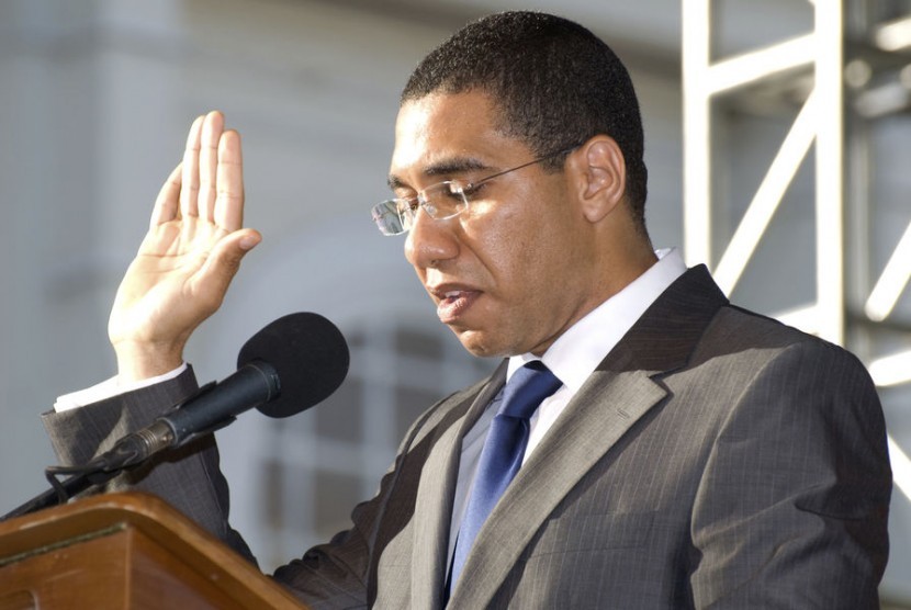 Perdana Menteri Jamaica Andrew Holness.