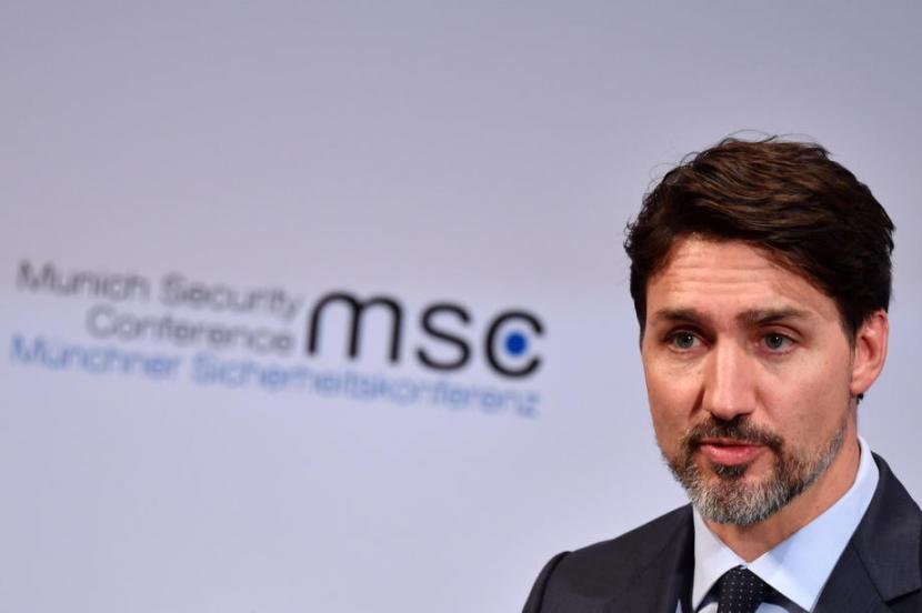 Perdana Menteri Justin Trudeau menilai bantuan militer belum diperlukan. Ilustrasi.