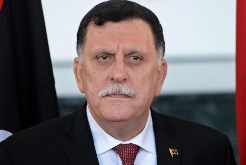 Perdana Menteri Libya dukungan PBB Fayez Serraj.