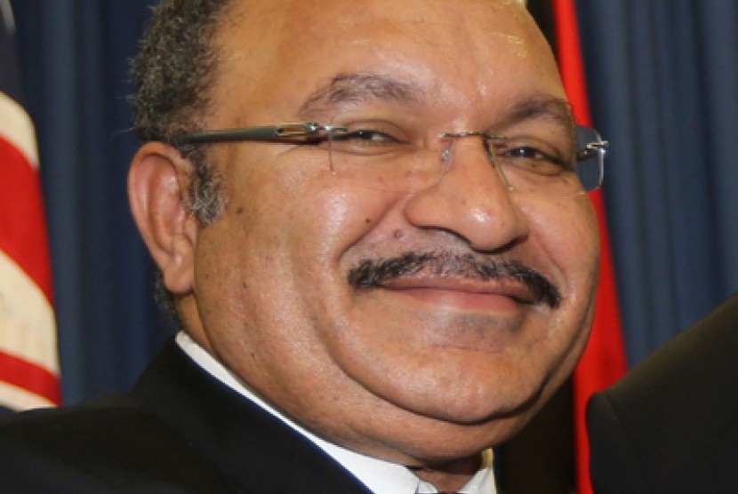PM of Papua New Guineai Peter O'Neill (file photo)
