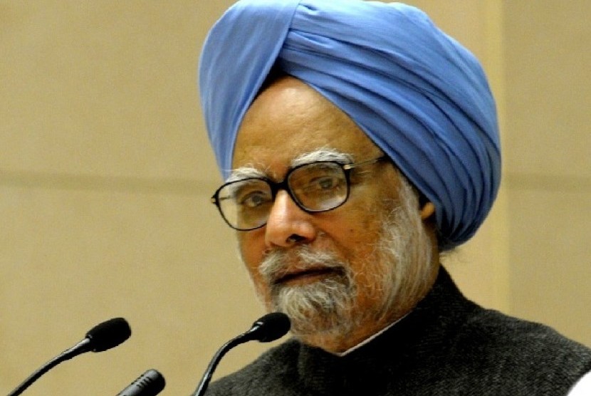 Perdana Menteri (PM) India Manmohan Singh