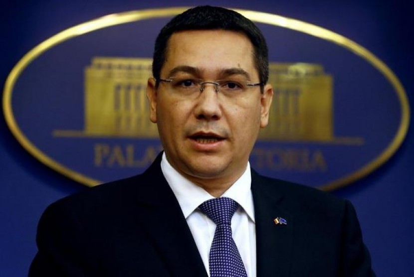 Perdana Menteri Rumania Victor Ponta.