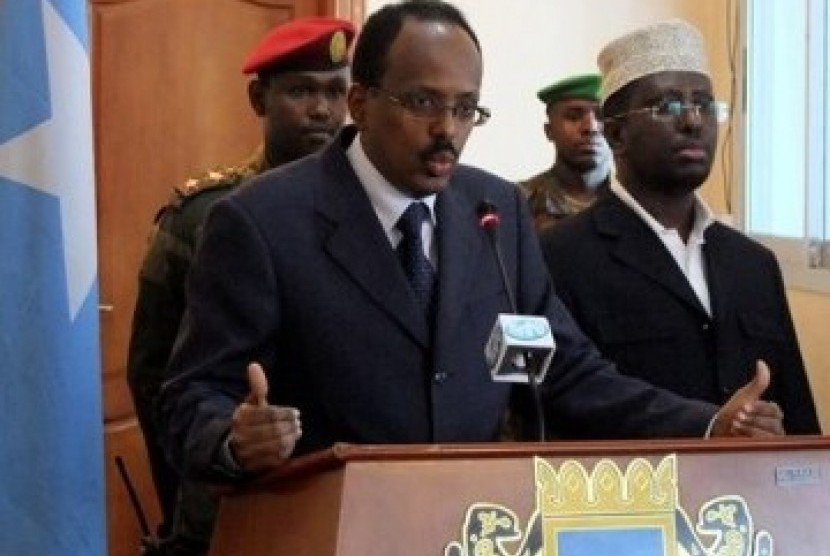 Presiden Somalia Mohamed Abdullahi Mohamed.