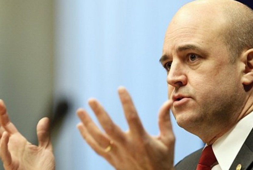 Perdana Menteri Swedia Fredrik Reinfeldt 