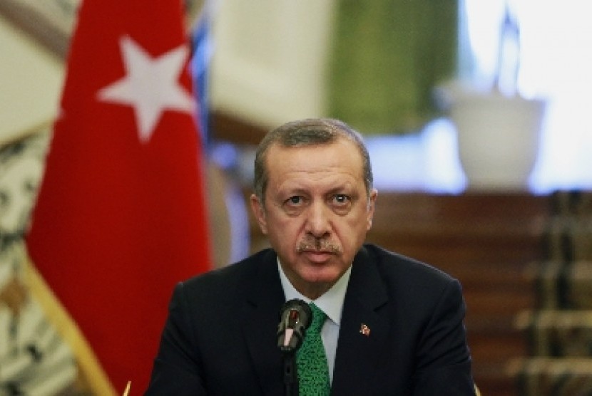 Perdana Menteri Turki Recep Tayyip Erdogan.