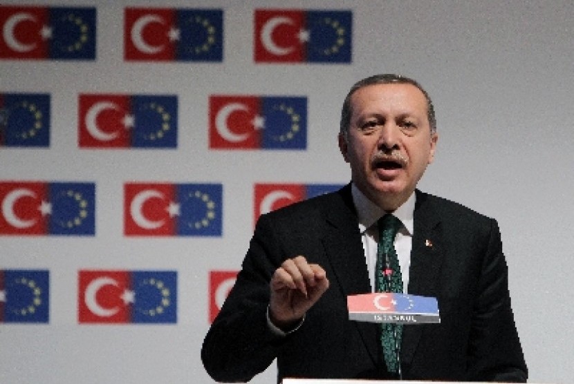 Perdana Menteri Turki Recep Tayyip Erdogan 