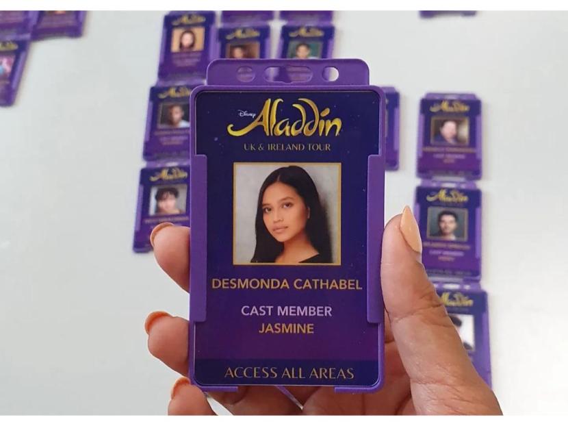 Perempuan asal Indonesia Desmonda Cathabel dipercaya menjadi Princess Jasmine di tur musikal Aladdin.