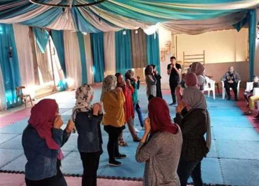 Perempuan Mesir mendapat latihan Kock Boxing untuk melawan pelecehan sexual,