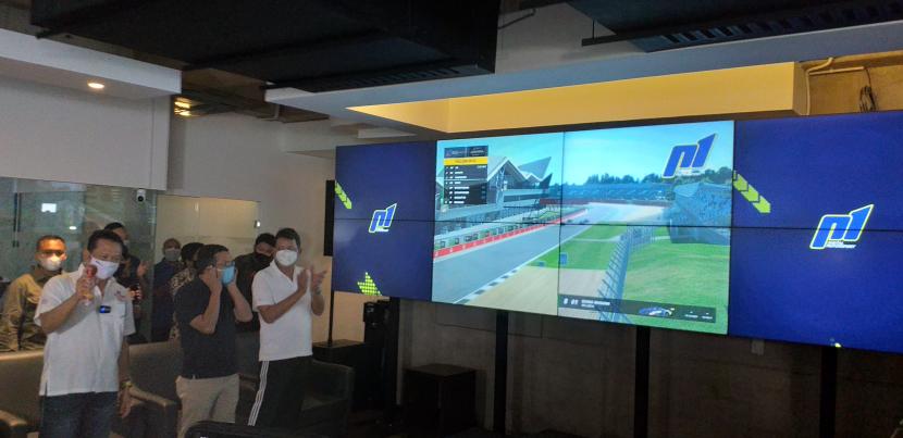 Peresmian Academy Digital Motorsport Indonesia (ADMI).