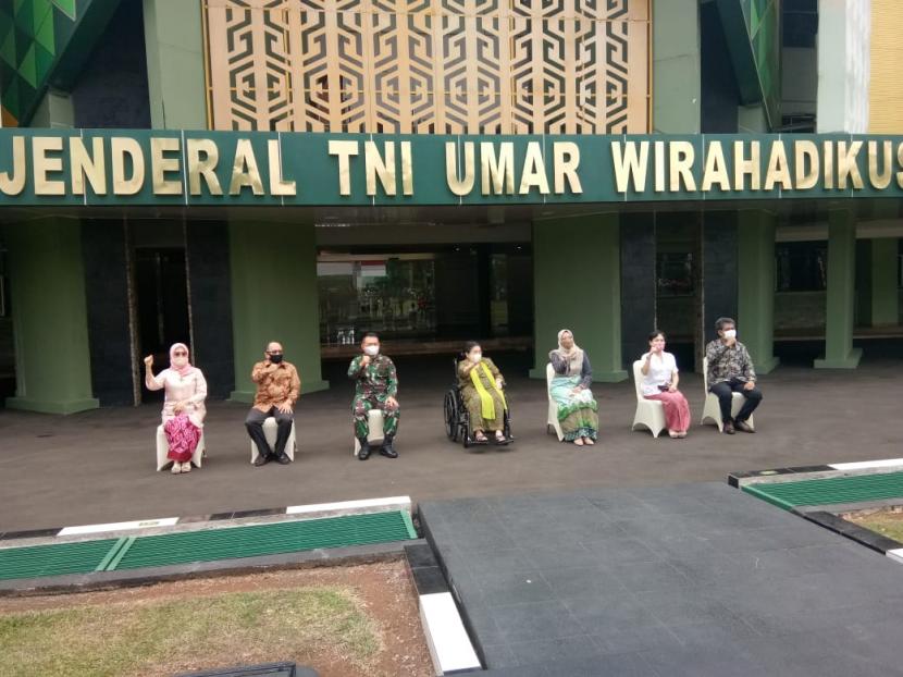 Peresmian Gedung Jenderal Umar Wirahadikusumah di Makodam Jaya, Jumat (3/10).
