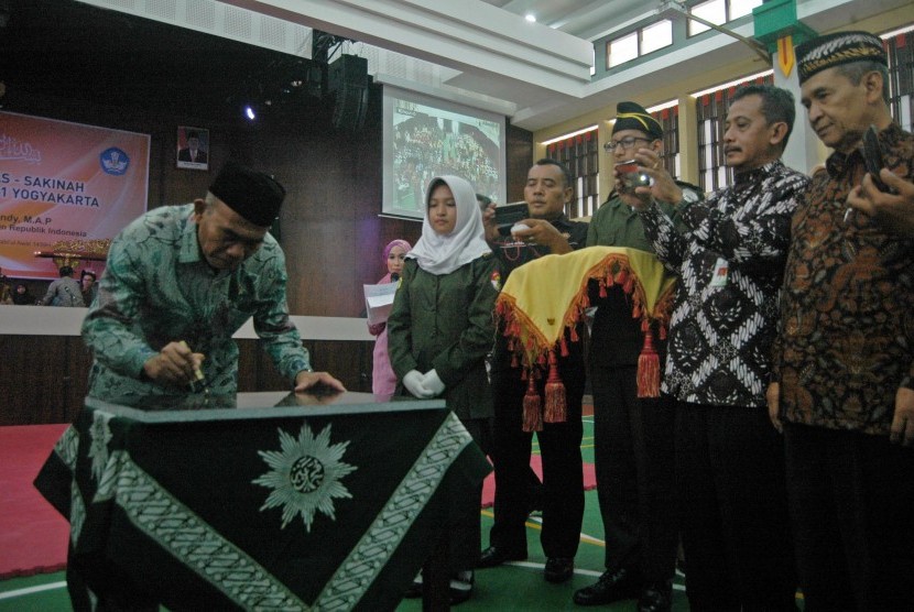 Peresmian Grha As-Sakinah SMA Muhammadiyah 1 Yogyakarta.
