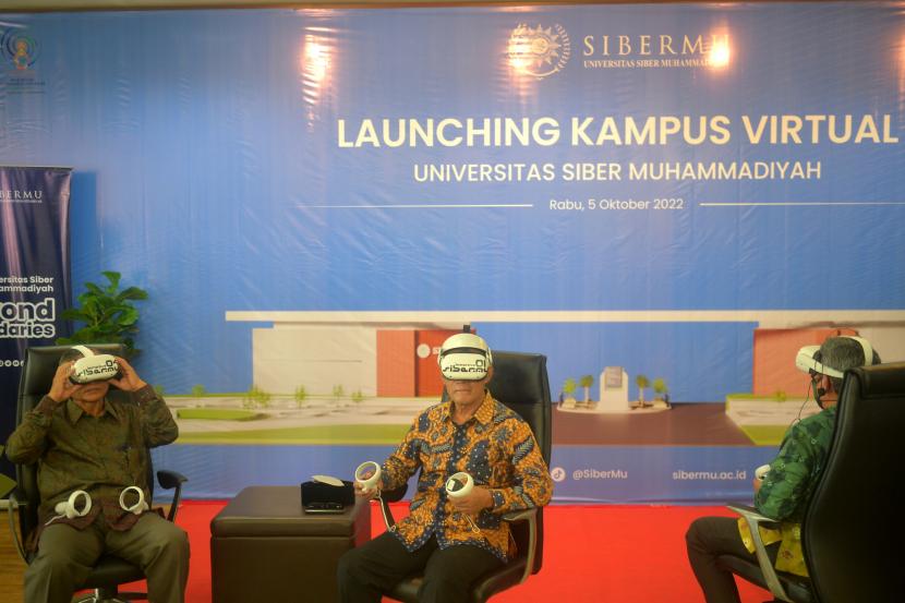 Peresmian kampus virtual Universitas Siber Muhammadiyah (SiberMu).