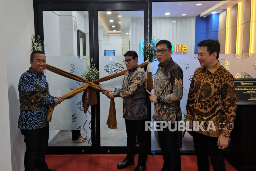Peresmian kantor BRI Life Healthcare Contact Center bertempat di Jl Menteri Supeno No.78 Umbulharjo, Yogyakarta.