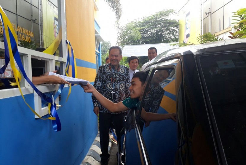 Peresmian layanan di Kantor Pelayanan Pajak Pratama (KPP) Malang Utara.