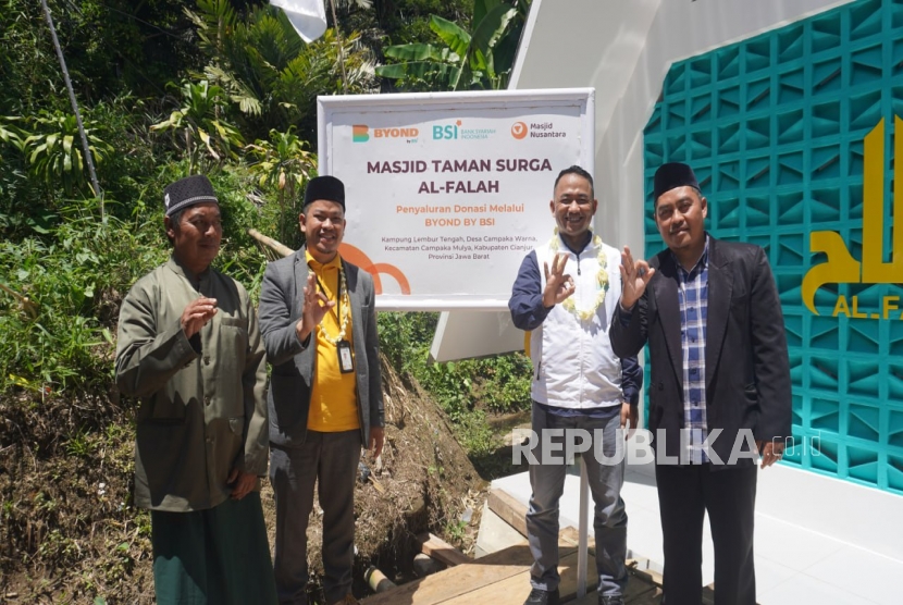 Masjid Nusantara dan BSI Resmikan Masjid di Cianjur