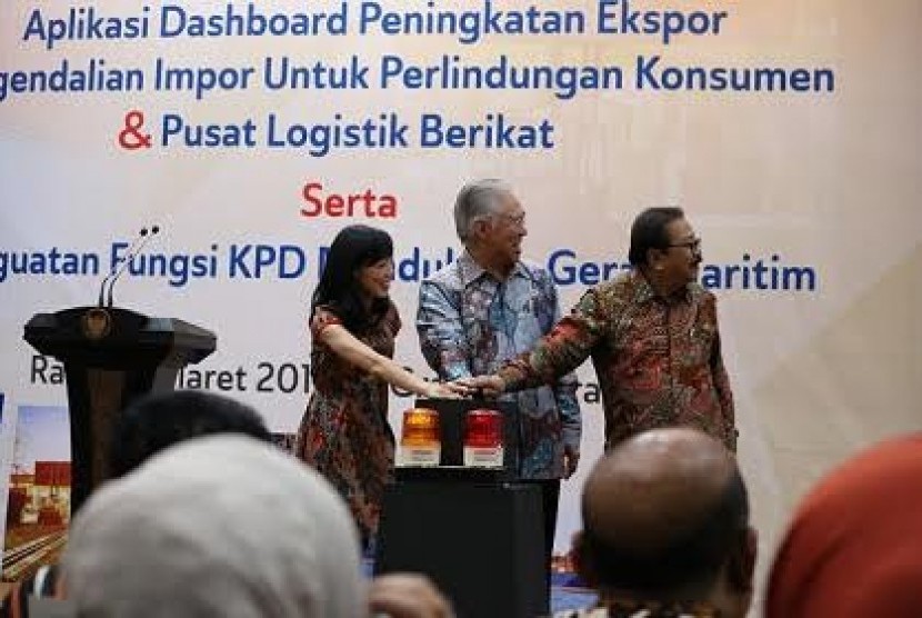 Peresmian Pusat Logistik Berikat di Jawa Timur.