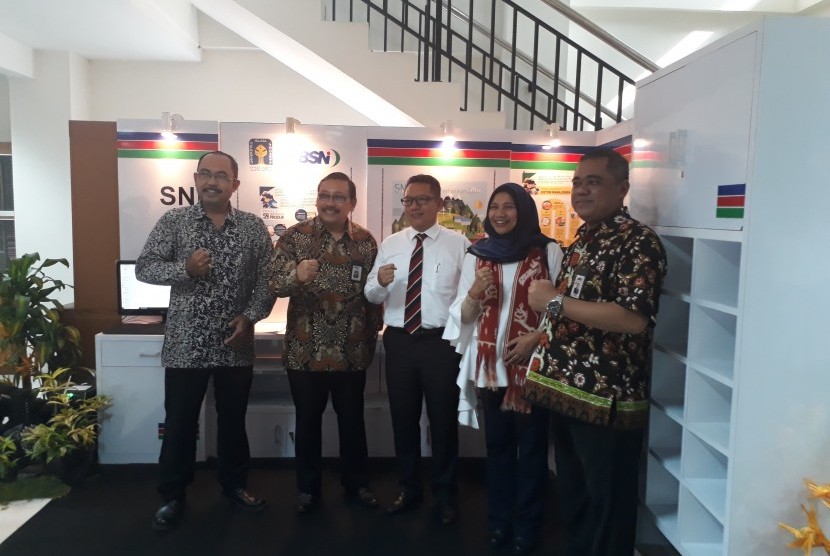 Peresmian SNI Corner di Perpustakaan Universitas Islam Indonesia (UII), Senin (2/7). 