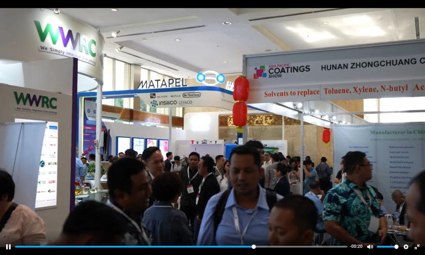  Perhelatan Asia Pasific Coatings Show di JCC, Jakarta.