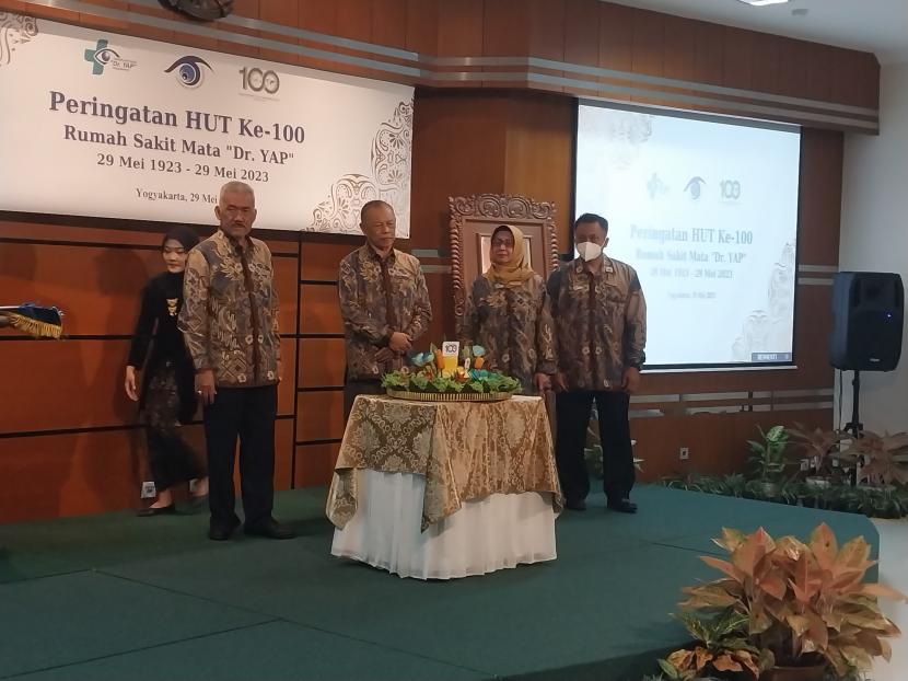 Peringatan HUT ke-100 Rumah Sakit Mata Dr YAP, Yogyakarta.