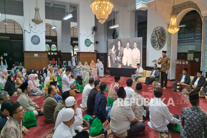 Peringatan Milad ke-106 Jenderal AH Nasution di Masjid Cut Meutia, Jakarta, Ahad (15/12/2024)