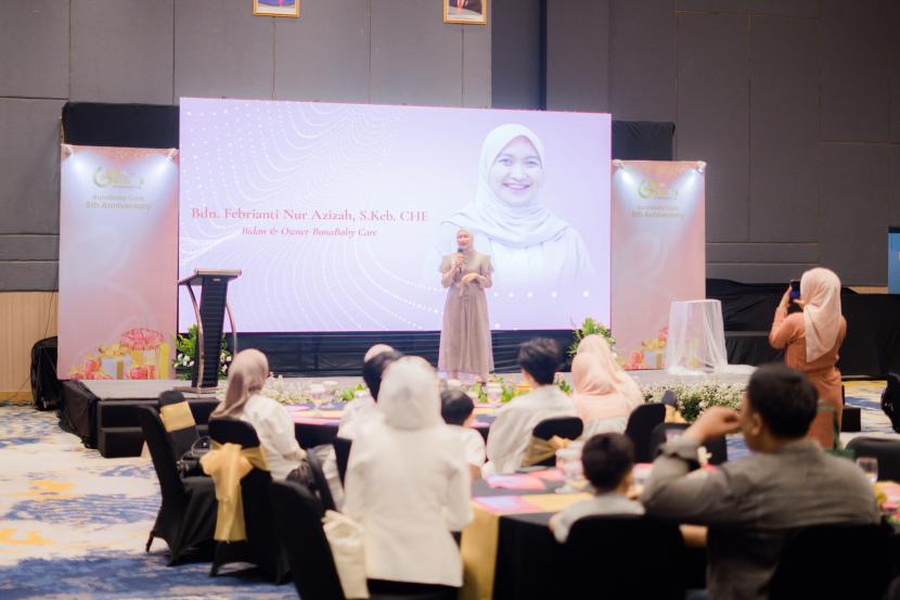 Perintis layanan home care ibu dan anak Bidan Febrianti Nur Azizah, S Keb CHE 