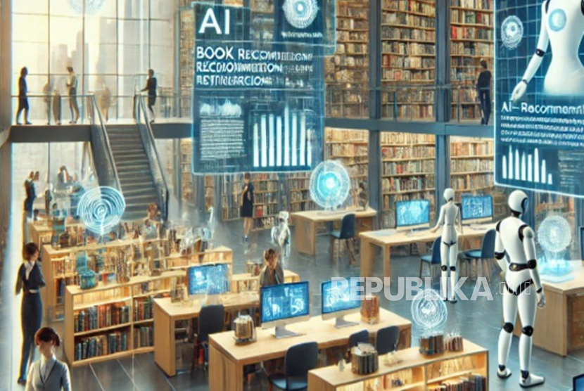 Perkembangan teknologi kecerdasan buatan atau artificial intelligence (AI) memberikan peluang besar sekaligus tantangan bagi perpustakaan perguruan tinggi di Indonesia. (ilustrasi)