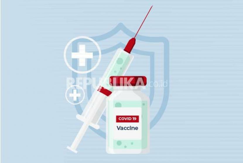 Perkembangan uji coba vaksin Merah Putih. ilustrasi