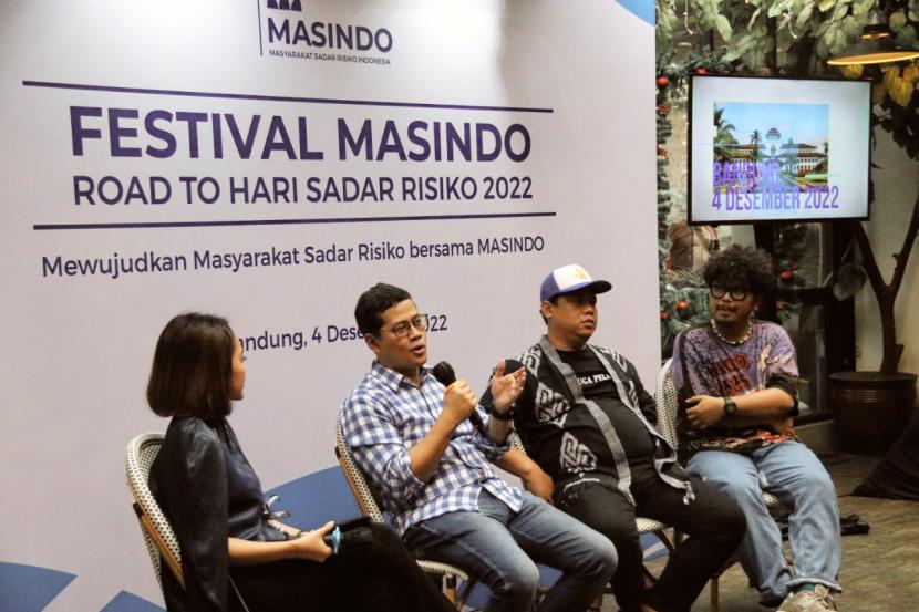 Perkumpulan Masindo mengajak warga Kota Bandung menumbuhkan budaya sadar risiko.