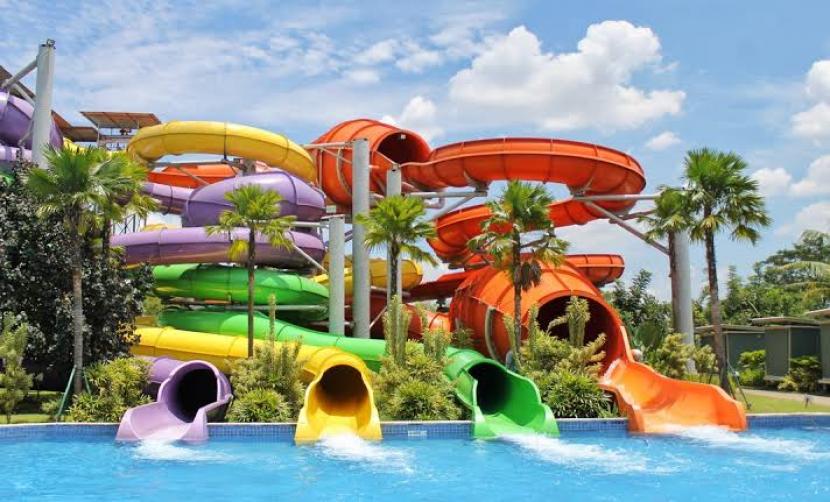 Permainan yang memacu adrenalin, di Go Wet Waterpark Bekasi bisa menjadi pilihan untuk mengisi liburan singkat anak-anak.