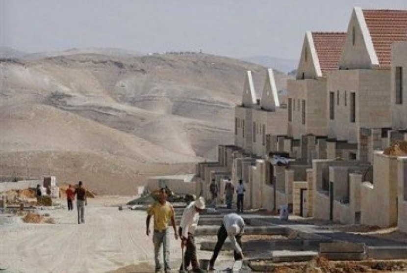 Permukiman Yahudi di pinggiran Jalur Gaza akan dihuni 500 keluarga Yahudi Israel. Ilustrasi.
