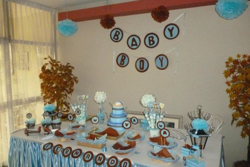 Pernak pernik perayaan baby shower