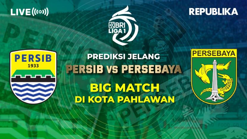 Persebaya akan menjamu Persib dalam laga pekan ke-15 BRI Liga 1 2023/2024 di Stadion Gelora Bung Tomo, Surabaya, Sabtu (7/10/2023).