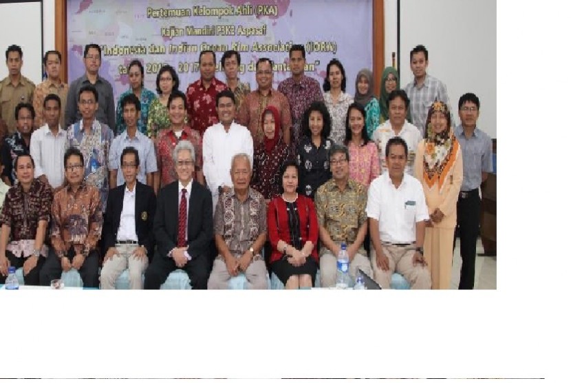 Perserta workshop -Kepemimpinan Indonesia dalam Indian Ocean Rim Association (IORA)
