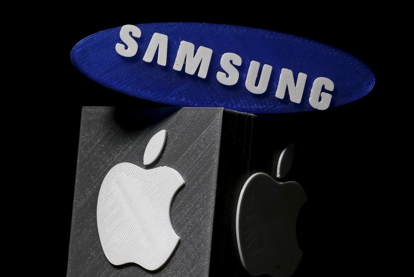 Perseteruan Samsung Apple.