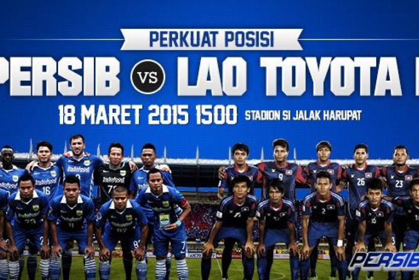 Persib Bandung vs Lao Toyota