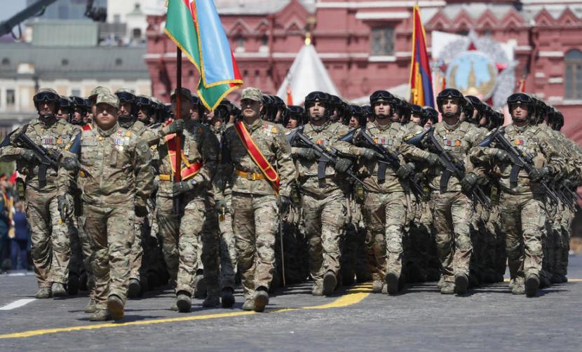 Personel militer Azerbaijan. Kekuatan militer Armenia ada di posisi 111 dan Azerbaijan posisi 64 dari 138 negara.