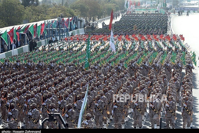 Personel militer Iran.