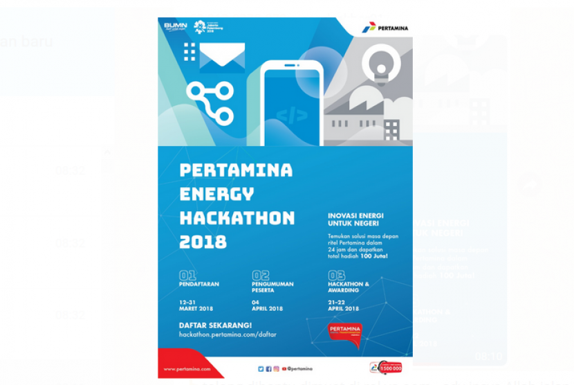 Pertamina Energy Hackathon 2018.