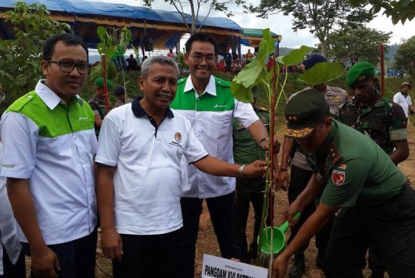 Pertamina menanam 100 ribu pohon di Maluku.