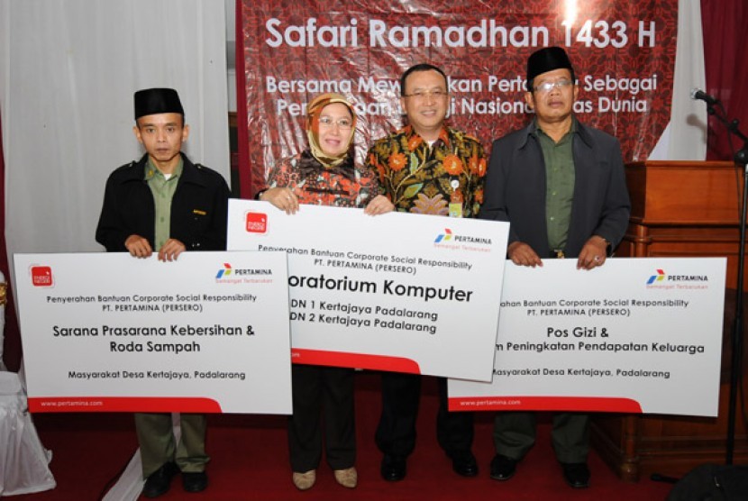 Pertamina menggali potensi desa Kertajaya,Kabupaten Bandung Barat