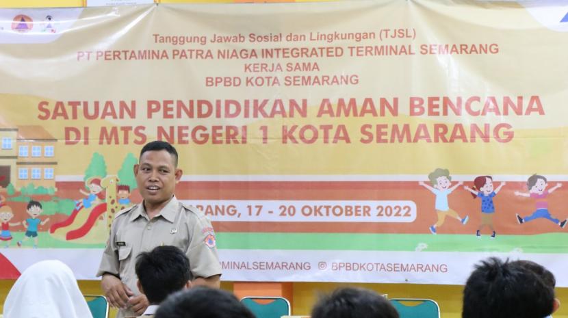 Pertamina menginisiasi pembentukan Satuan Pendidikan Aman Bencana di Kota Semarang.