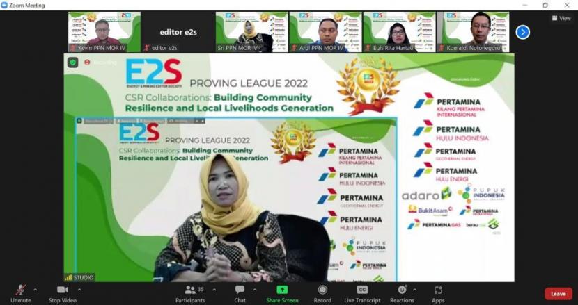 Pertamina meraih penghargaan predikat emas (gold) untuk kategori inovasi sosial pada ajang Proving League 2022 yang diselenggarakan  Energy & Mining Editor Society (E2S).