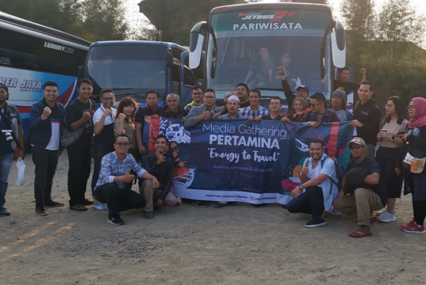 Pertamina MOR I Ajak Media Menikmati Keindahan Bandung