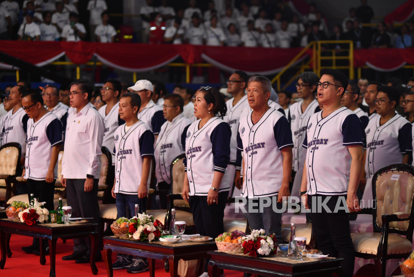 Pertamina turut ambil bagian dalam puncak perayaan Hari Buruh Internasional (May Day) di Pertamina Arena, Simprug,Jakarta, Kamis (1/5/2025) lalu.